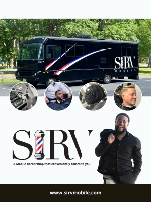 SIRV Mobile Barbershop in Long Branch NJ