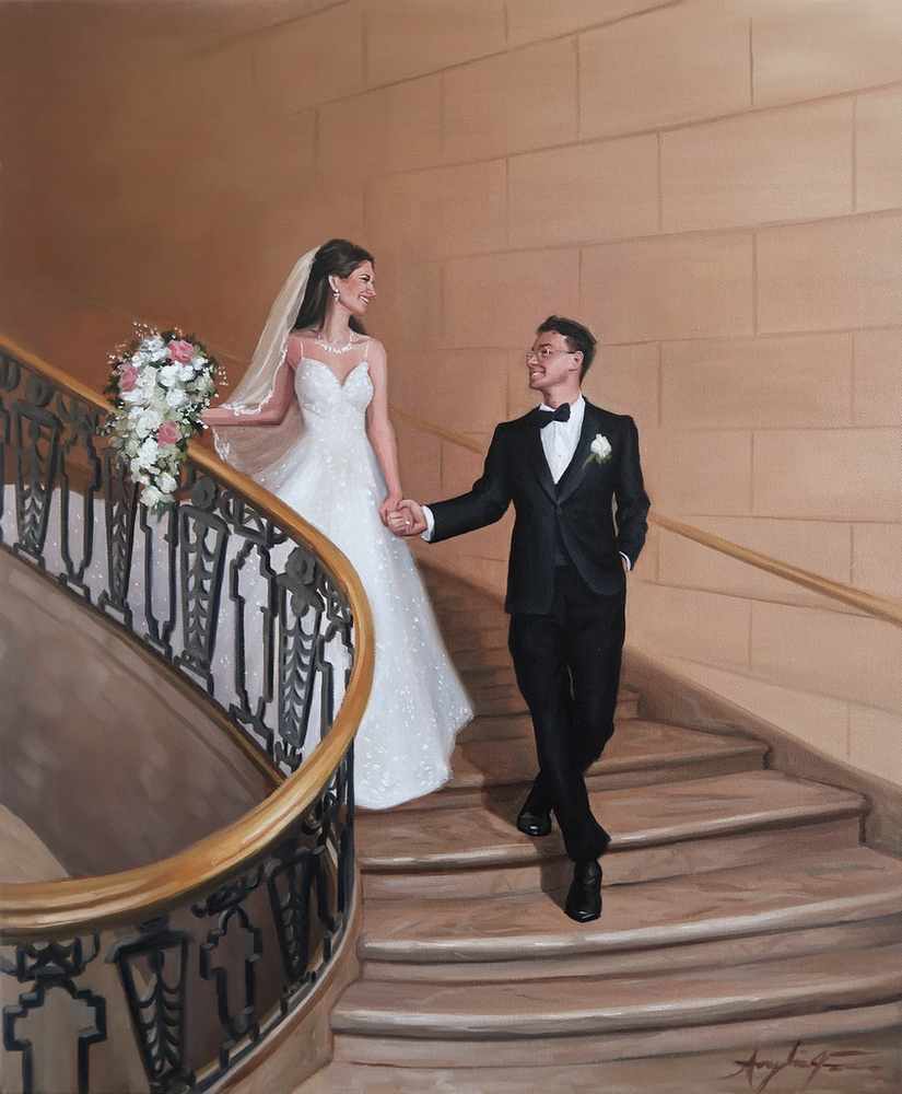 Wedding Paintings by ArtViva Events