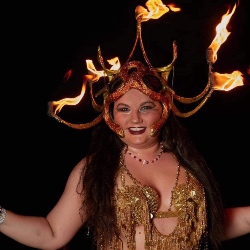 Fire Belly Dance by Lorenda